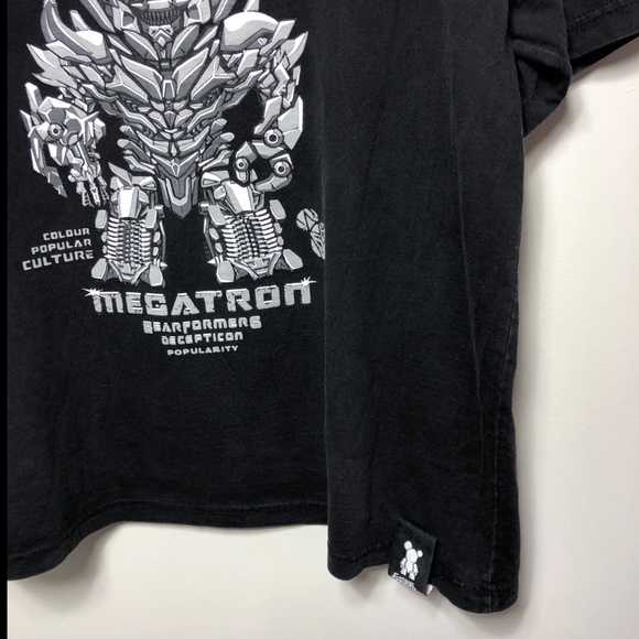 Colour Popular Culture Megatron Graphic T-Shirt - Picture 3 of 8